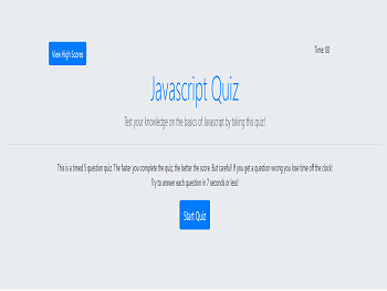 javascript Quiz